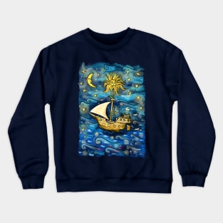 The sea we didn't sail Crewneck Sweatshirt